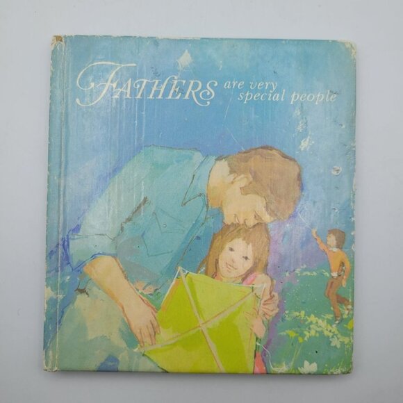 Fathers Special People Book Mini Small Vintage 1969 Gift Daughter Son Child Baby - Picture 6 of 12